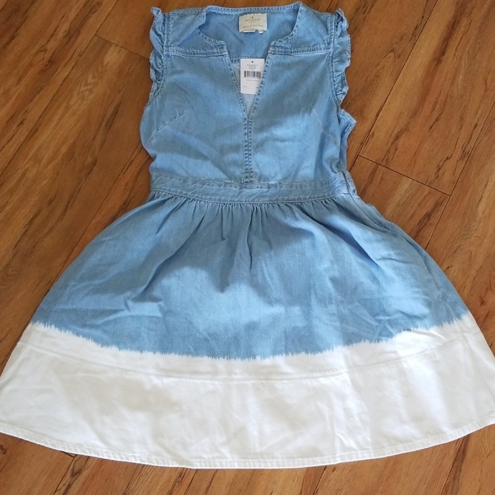 Kate Spade Dip Dye Denim Dress - Picture 2 of 2